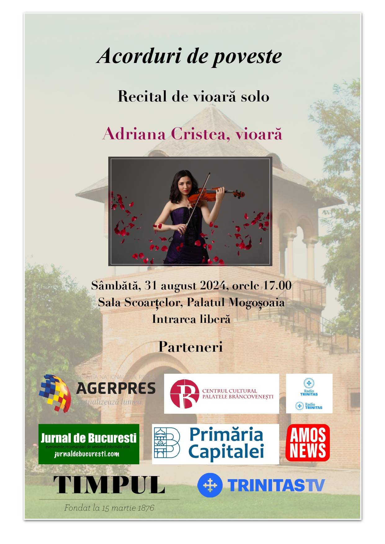 AFIS RECITAL ADRIANA CRISTEA 31.08.2024