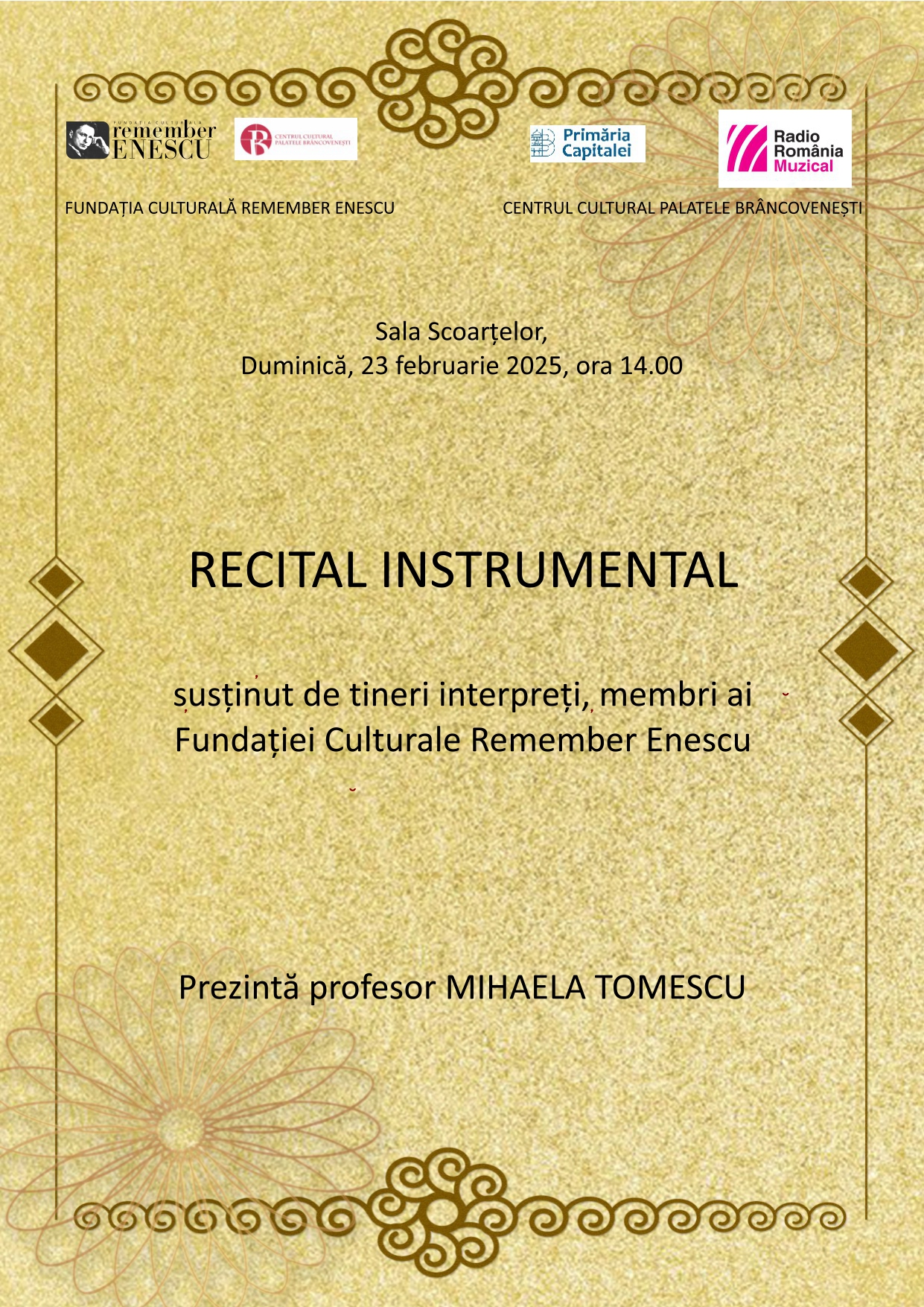 AFIS RECITAL AMBASADORII MUZICII 23.02.2025