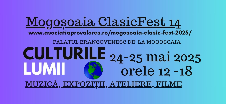 AFIS CULTURILE LUMII 24-25 MAI 2025