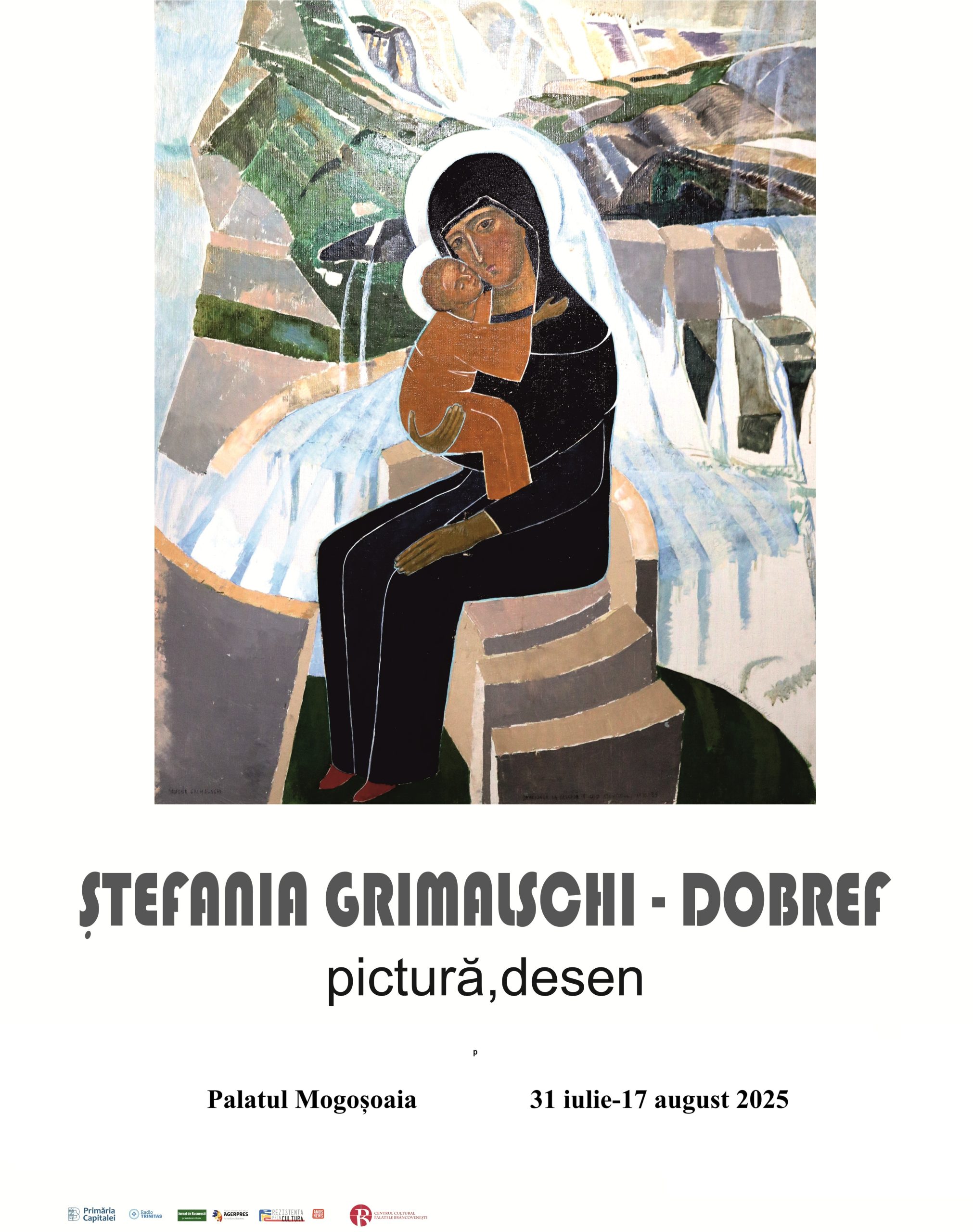 Afis Stefania Grimalschi-Dobref. Pictura-Desen