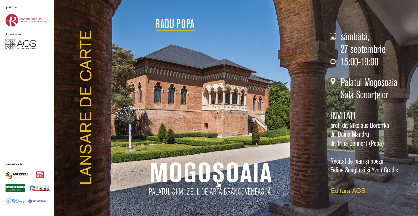 LANSARE CARTE – AUTOR RADU POPA 27.09.2025