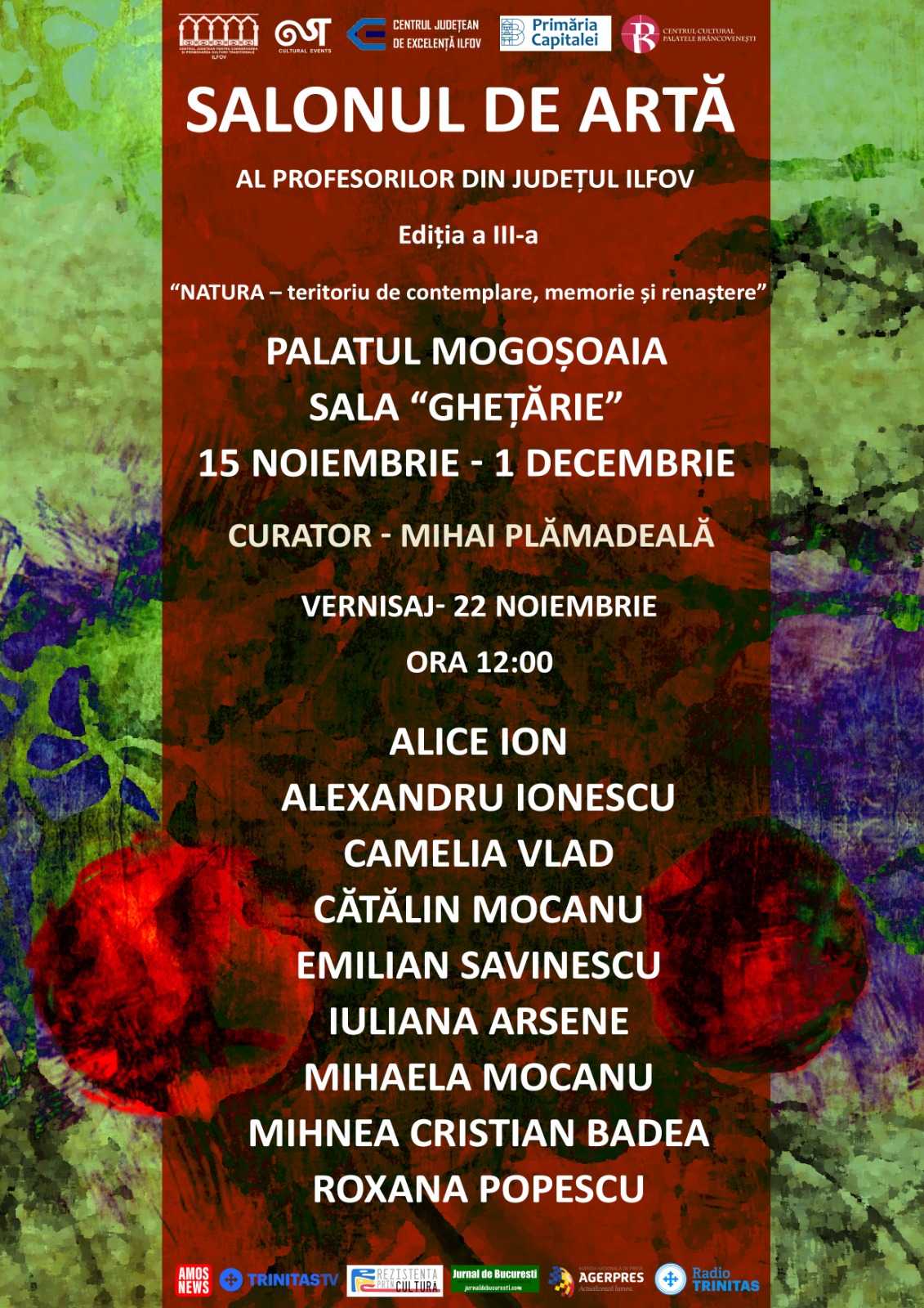 Afis SALONUL DE ARTĂ