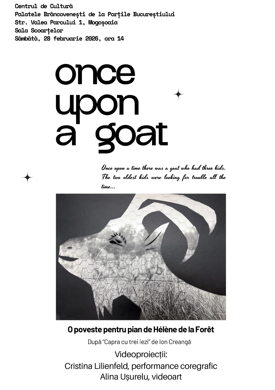 1. Afiș Once Upon A Goat