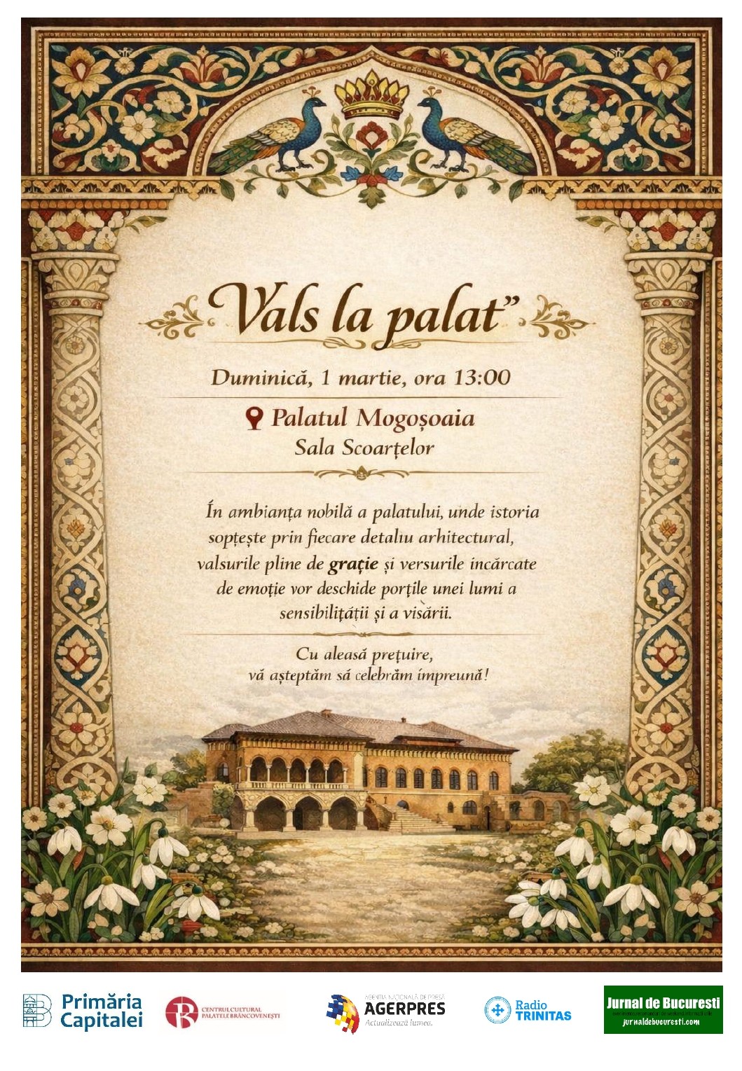 2. Afiș Vals la Palat