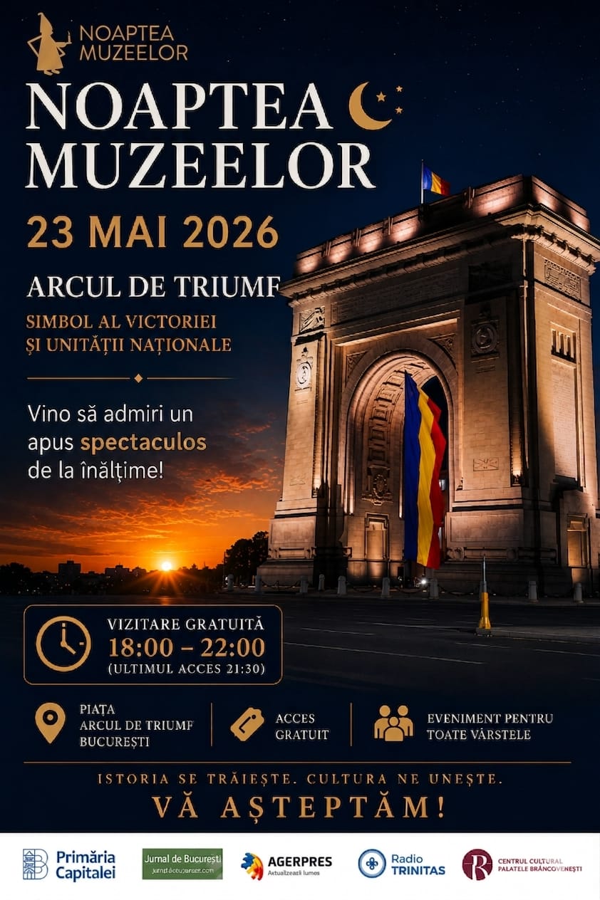 1.AFIS NOAPTEA MUZEELOR ARCUL DE TRIUMF